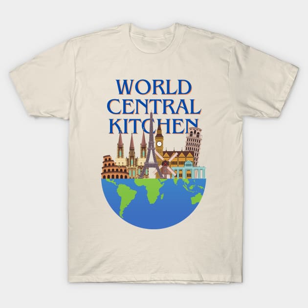 World Central Kitchen T-Shirt by EDE Digital Art